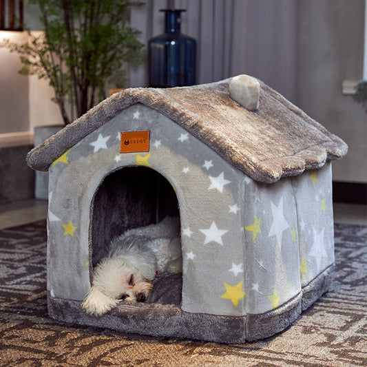 Foldable Dog House Pet Bed