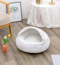 Pet Bed Winter Plush Warm House Soft Long Plush Bed