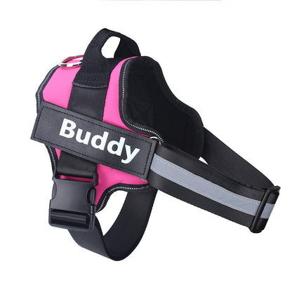 Personalized Dog Harness NO PULL Reflective Breathable Adjustable Pet Harness Vest