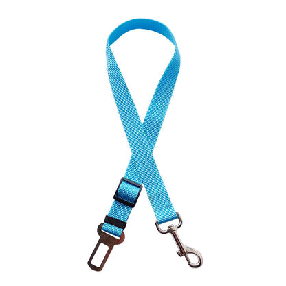 Adjustable Pet Car Seat Belt Harness Lead Clip Safety Pet Collar