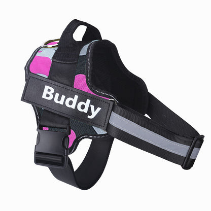 Personalized Dog Harness NO PULL Reflective Breathable Adjustable Pet Harness Vest
