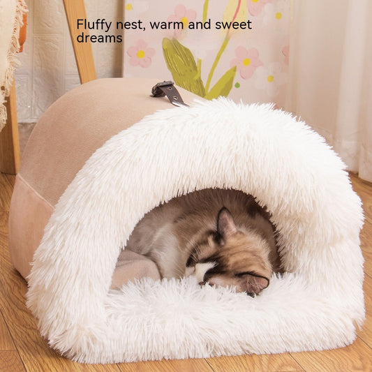 Portable Pet Autumn And Winter Warm Nest