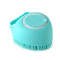 Silicone Pet Bath Massage Brush Pet Bathroom Cleaning Tool