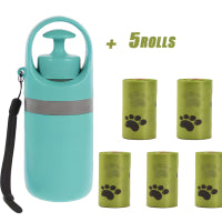Portable Lightweight Pooper Scooper With Built in Poop Bag Dispenser For Pet Toilet Picker