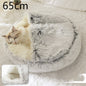 Pet Bed Winter Plush Warm House Soft Long Plush Bed