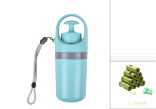 Portable Lightweight Pooper Scooper With Built in Poop Bag Dispenser For Pet Toilet Picker