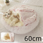 Pet Bed Winter Plush Warm House Soft Long Plush Bed