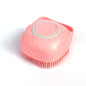 Silicone Pet Bath Massage Brush Pet Bathroom Cleaning Tool