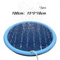 Non Slip Splash Pad Pet Pool Summer Outdoor Water Toys
