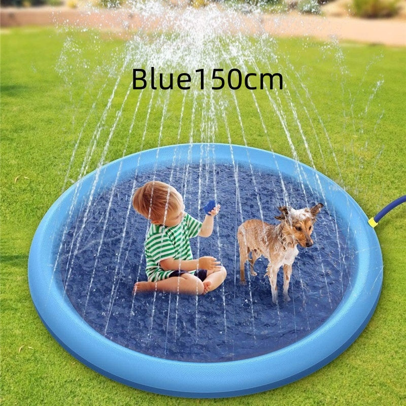 Non Slip Splash Pad Pet Pool Summer Outdoor Water Toys