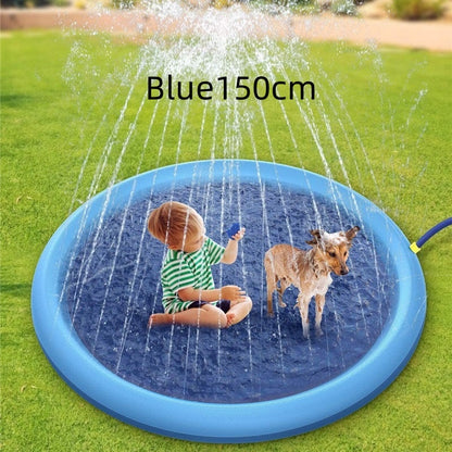 Non Slip Splash Pad Pet Pool Summer Outdoor Water Toys