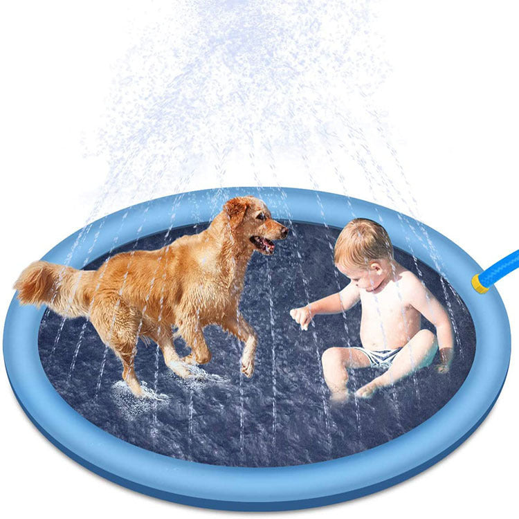 Non Slip Splash Pad Pet Pool Summer Outdoor Water Toys