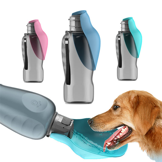 Portable Pet Water Bottle High Capacity Pet Outdoor Walking Supplies Pet Products