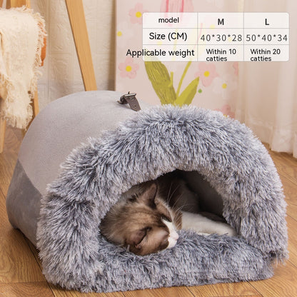 Portable Pet Autumn And Winter Warm Nest